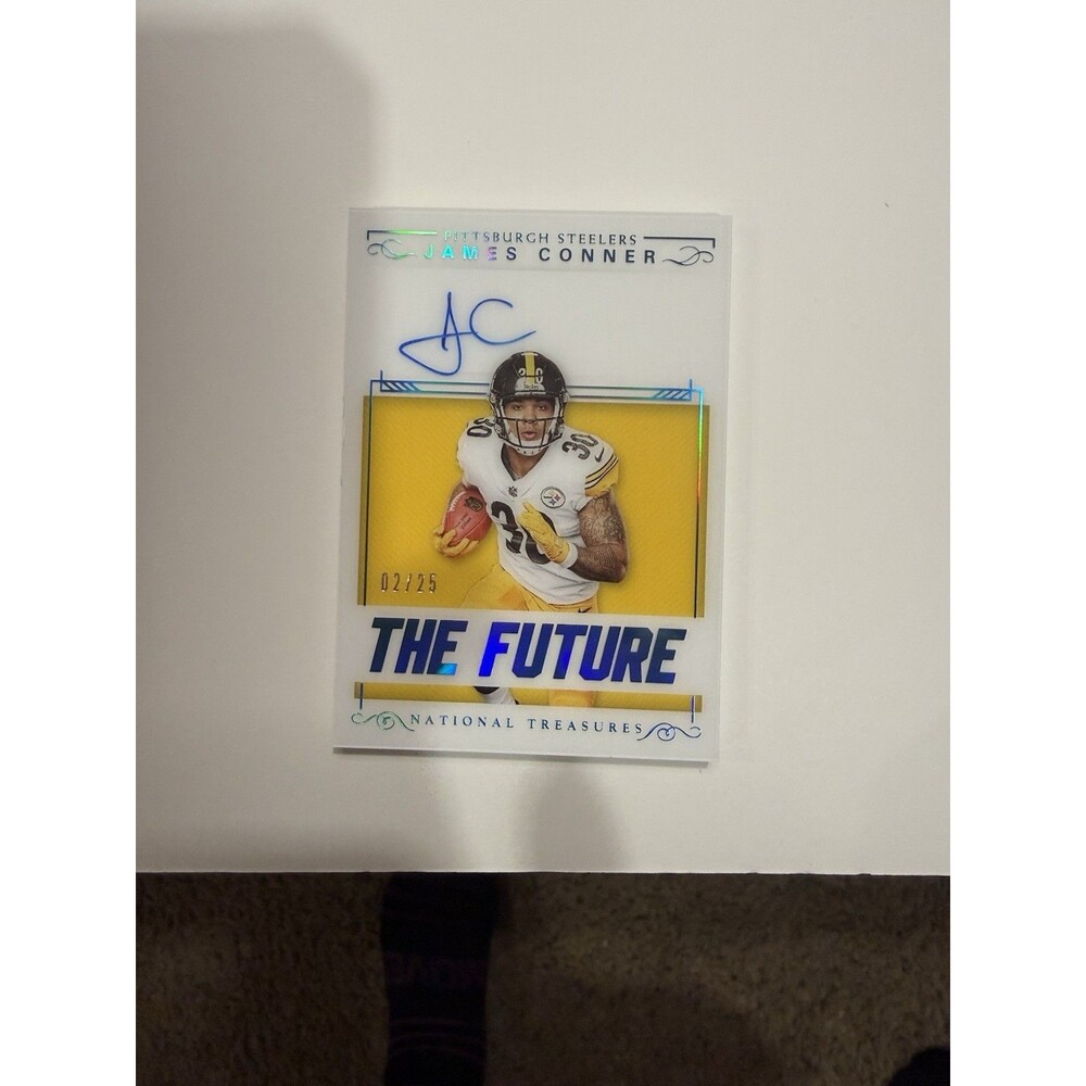 2017 Panini National Treasures James Connor The Future 02/25